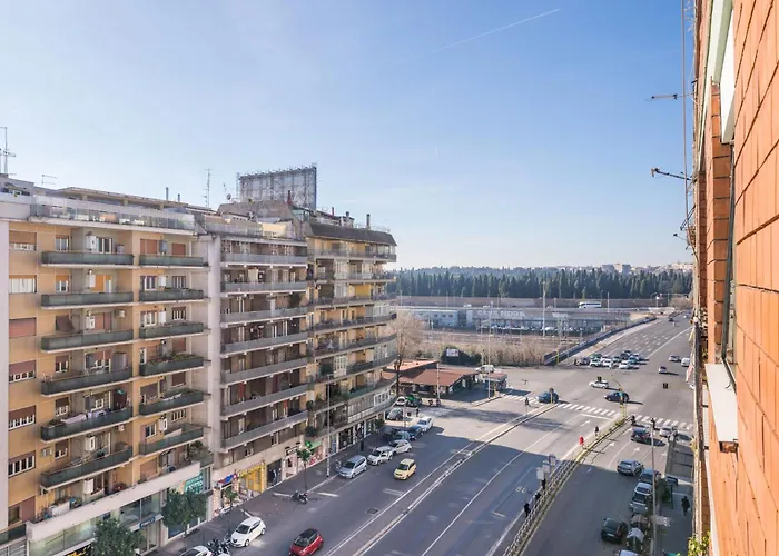 דירה Maison Lumiere, Design 5 Min From Tiburtina Station